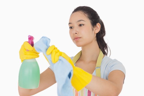 Removing dirt and stains during rug cleaning in Woodford