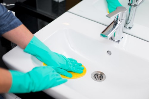 Carpet cleaning equipment and service preparation