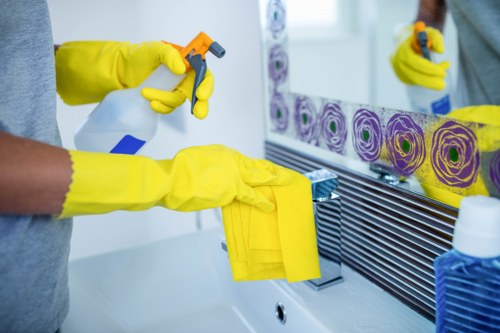 Internal escalation of a carpet cleaning complaint
