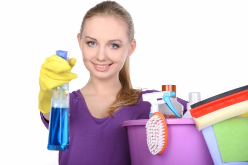 Woodford carpet cleaning estimate for a family home staircase