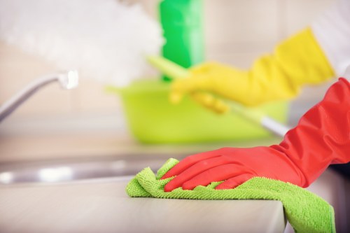 Professional curtain cleaning for different fabric types in Woodford